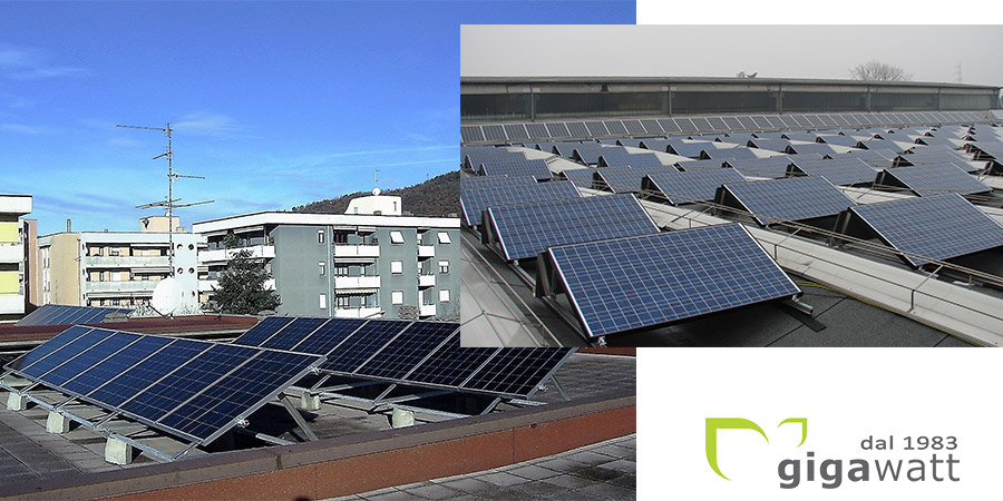 fotovoltaico_industriale tetto piano