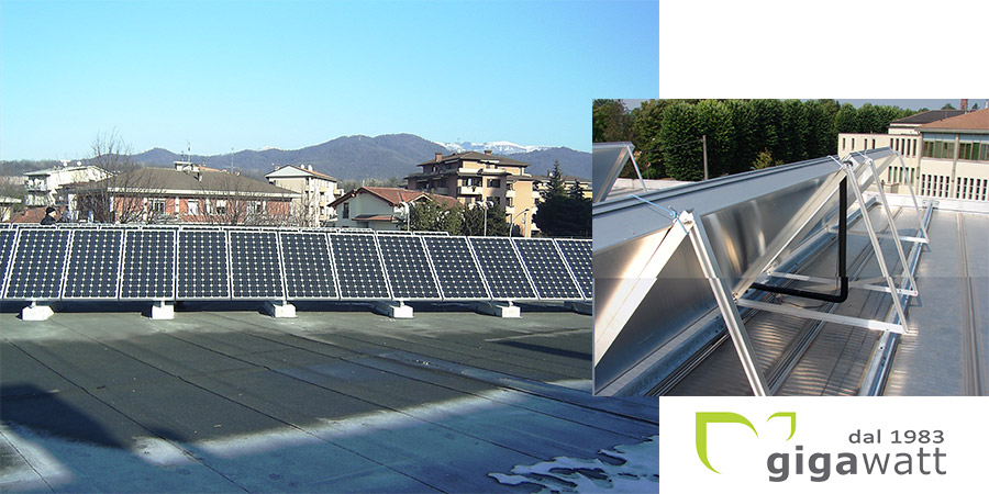 fotovoltaico_industriale tetto piano